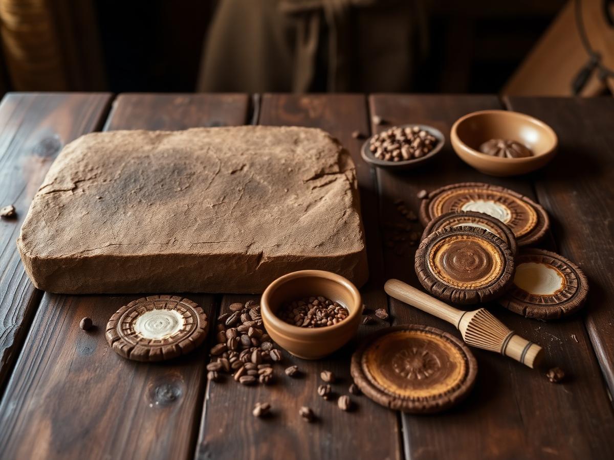Fotografía de producto: Formato comunitario / grupal de cacao ceremonial colombiano